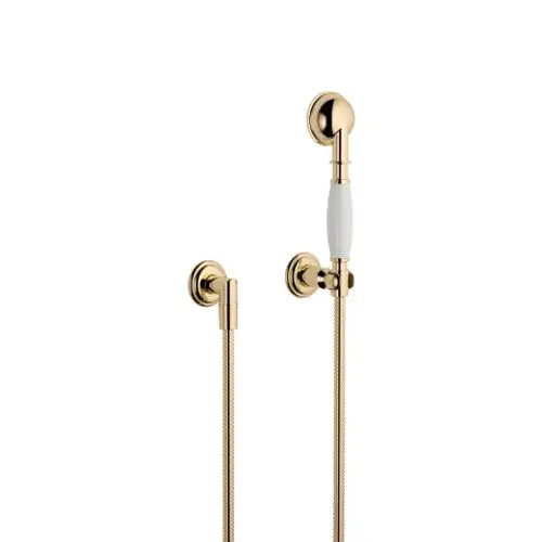 DORNBRACHT-Schlauchbrausegarnitur-mit-Einzelrosetten-MADISON-27803361-Messing-23kt-Gold-27803361-09 gallery number 1